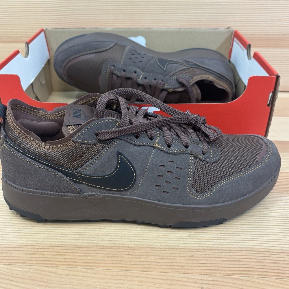 Nike Men's C1TY Size 9.5 Chocolate Brown Black FZ3863-203 Sneaker / Hiking Shoes